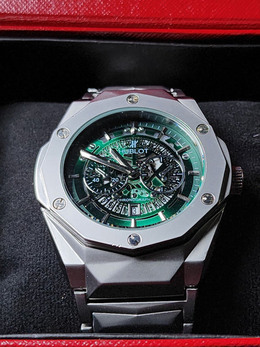 HUBLOT CHRONOGRAPH–Bold Design, Superior Craftsmanship