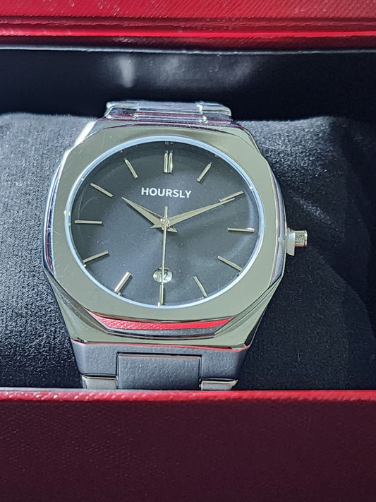 Hoursly Classic – Luxury Minimalist Watch for Everyday Style